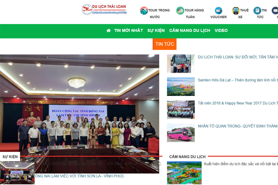 Công Ty du Lịch Thái Loan thuộc 10 top đầu các công ty du lịch trọn gói tại Đồng Nai
